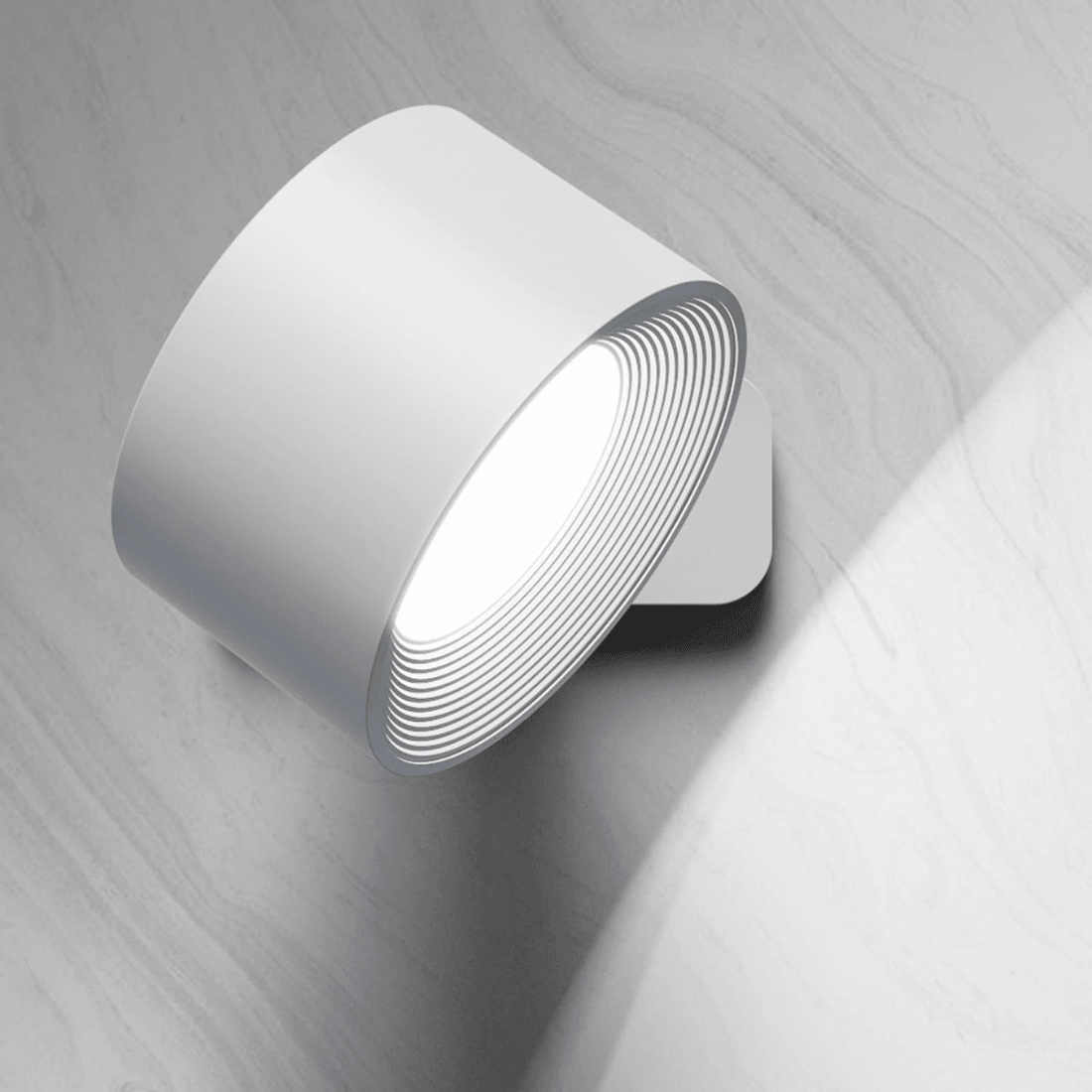 360° kabellose wiederaufladbare Wandleuchte | Vielseitige LED-Beleuchtungslösung