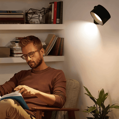 360° kabellose wiederaufladbare Wandleuchte | Vielseitige LED-Beleuchtungslösung