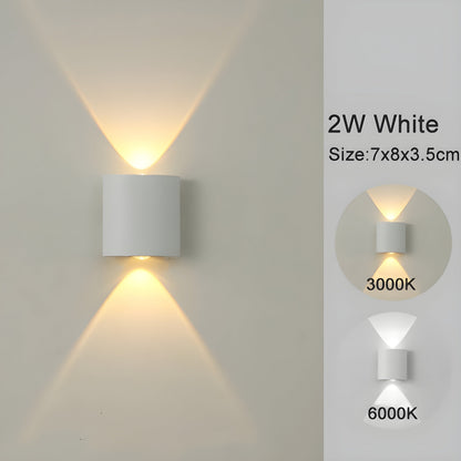 LED-Wandlampen für den Innen- und Außenbereich