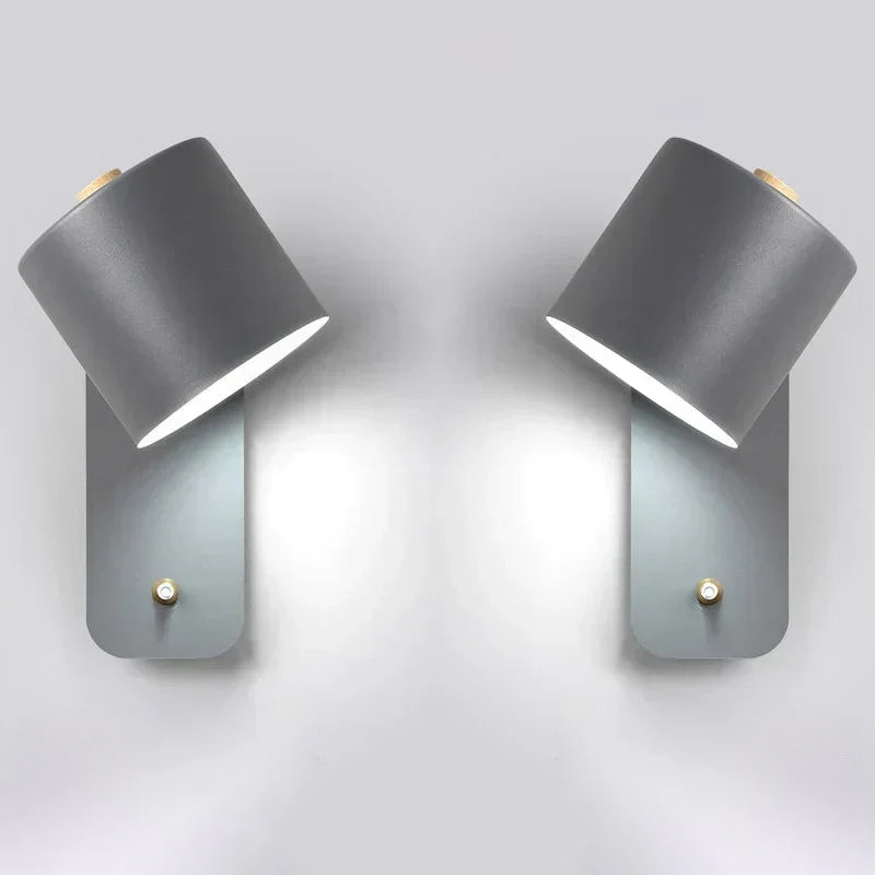 Moderne LED-Wandlampen mit Schalter Wohnkultur Beleuchtung