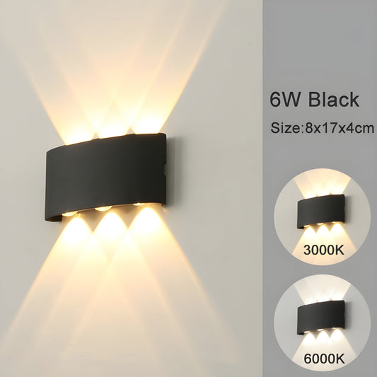 LED-Wandlampen für den Innen- und Außenbereich