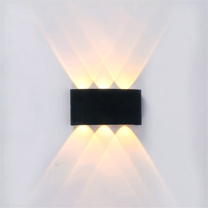 Moderne wasserdichte LED-Wandleuchte für drinnen und draußen | Stilvolle und energieeffiziente Beleuchtung
