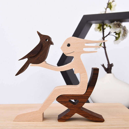 Dänische Holz Tierornamente
