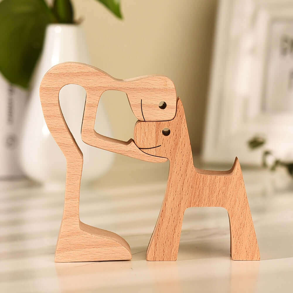 Dänische Holz Tierornamente