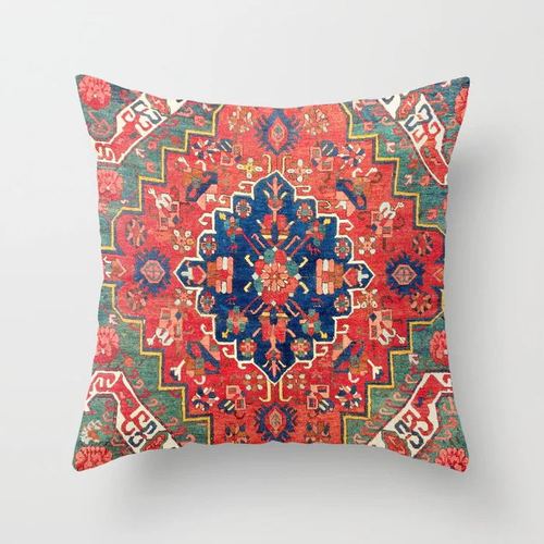 Nordischer Kissenbezug im marokkanischen Stil, indischer Boho-Luxus Wohnzimmer Schlafzimmer Kissenbezug, Lendenkissen, Wohnkultur