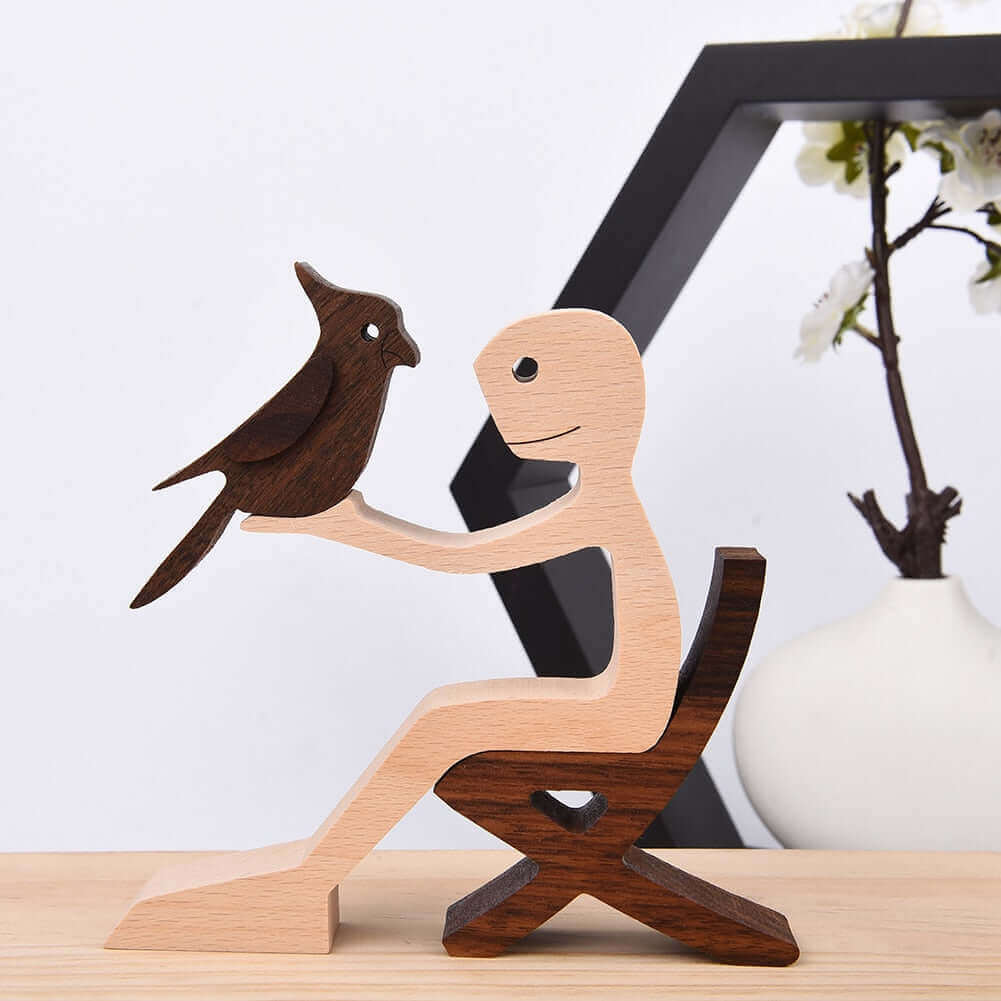Dänische Holz Tierornamente