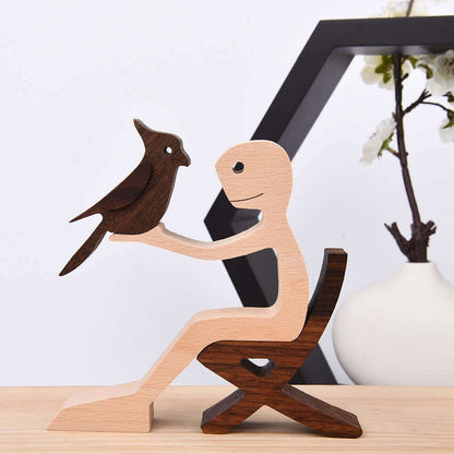 Dänische Holz Tierornamente