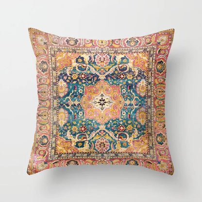 Nordischer Kissenbezug im marokkanischen Stil, indischer Boho-Luxus Wohnzimmer Schlafzimmer Kissenbezug, Lendenkissen, Wohnkultur