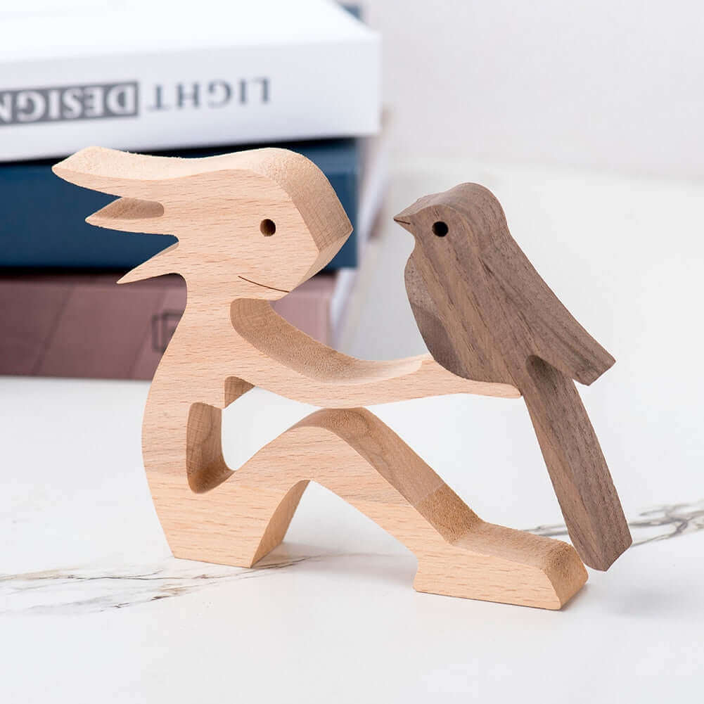 Dänische Holz Tierornamente
