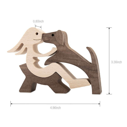 Dänische Holz Tierornamente