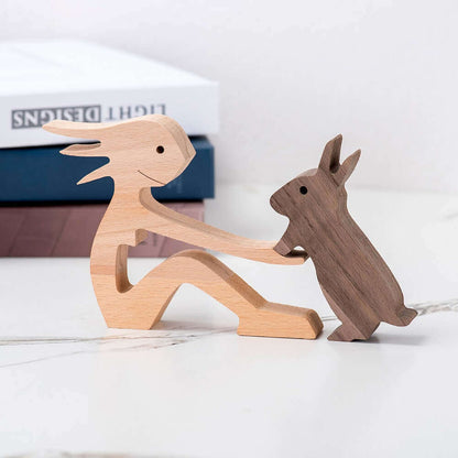 Dänische Holz Tierornamente