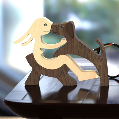 Dänische Holz Tierornamente