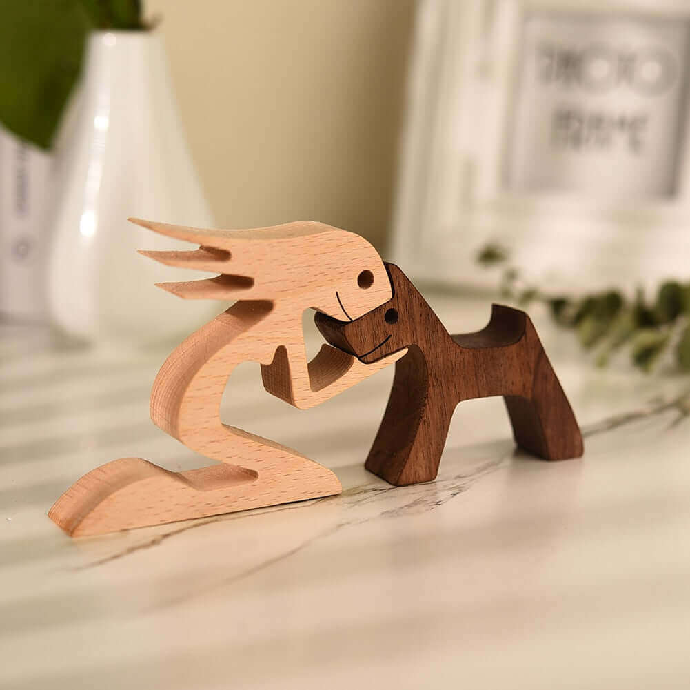 Dänische Holz Tierornamente