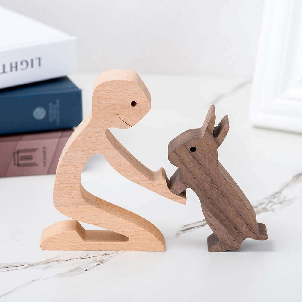 Dänische Holz Tierornamente
