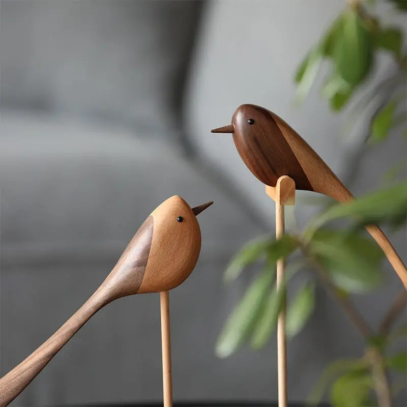 Danish wooden birds