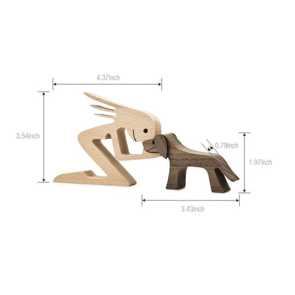 Dänische Holz Tierornamente