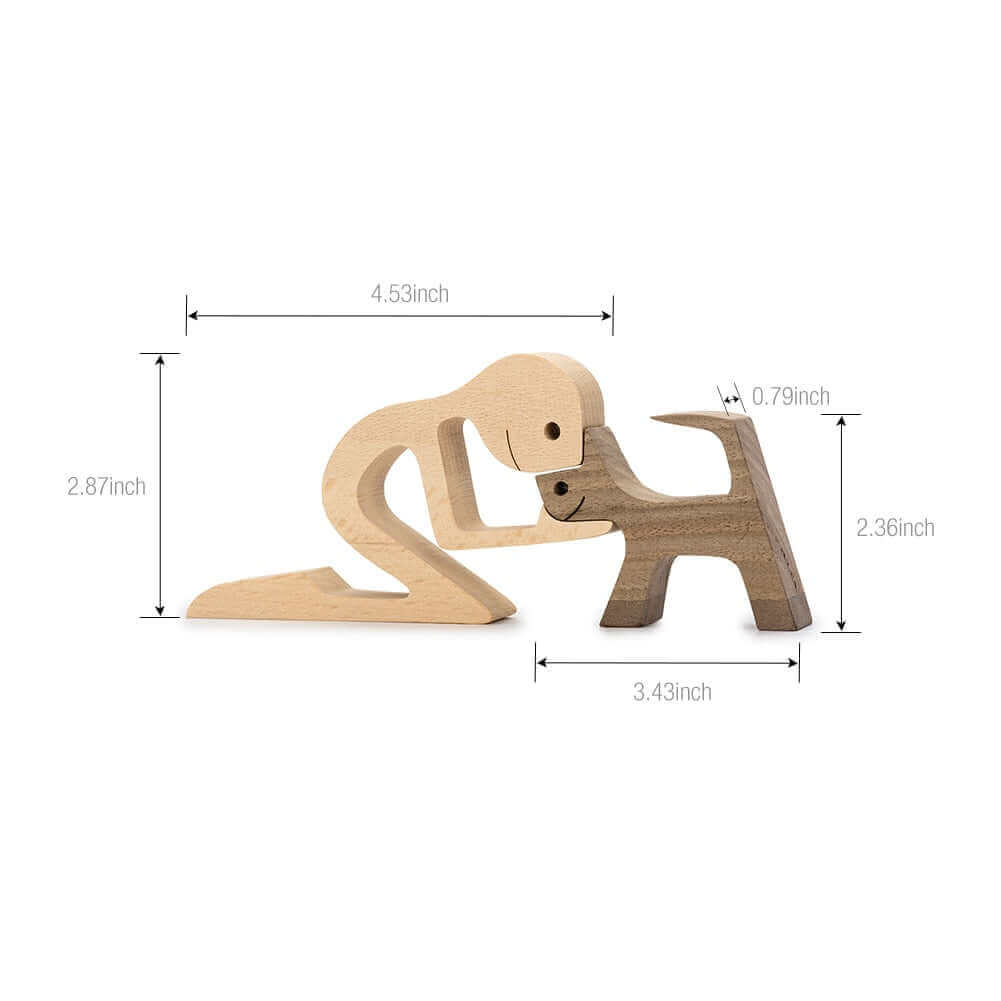Dänische Holz Tierornamente