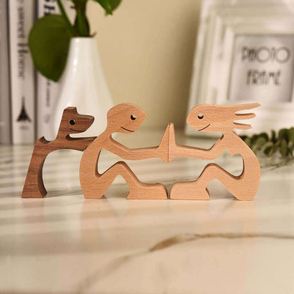 Dänische Holz Tierornamente