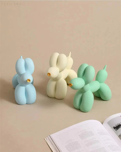 Haku - Ballonornament mit goldenem Schnabel