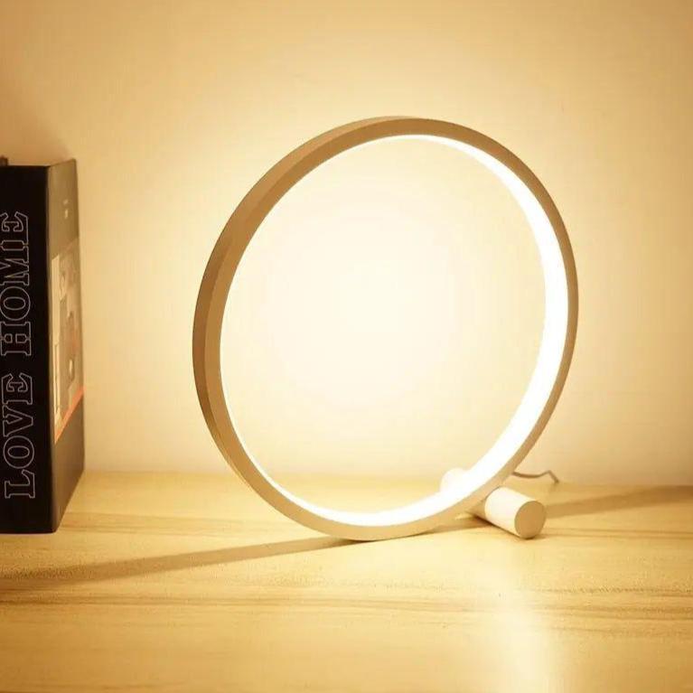 Dimmbare LED-Touch-Runde Tischlampe für kreative Räume