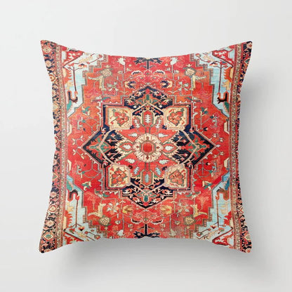 Nordischer Kissenbezug im marokkanischen Stil, indischer Boho-Luxus Wohnzimmer Schlafzimmer Kissenbezug, Lendenkissen, Wohnkultur
