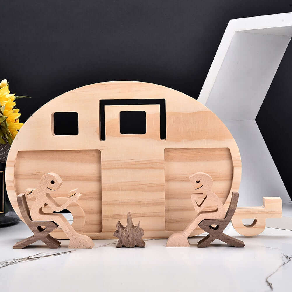 Dänische Holz Tierornamente