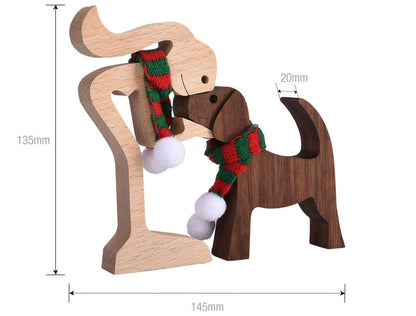 Dänische Holz Tierornamente
