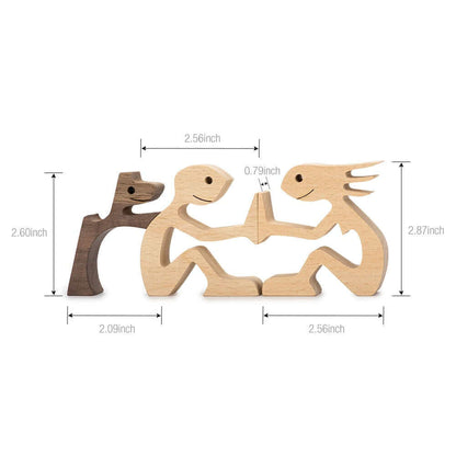 Dänische Holz Tierornamente