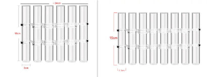 Hinged-Flower vase – Flexibel und elegant Glasvase