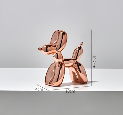 Balloon Pup Art - Kreatives Ballonhund-Design für die Wohnkultur