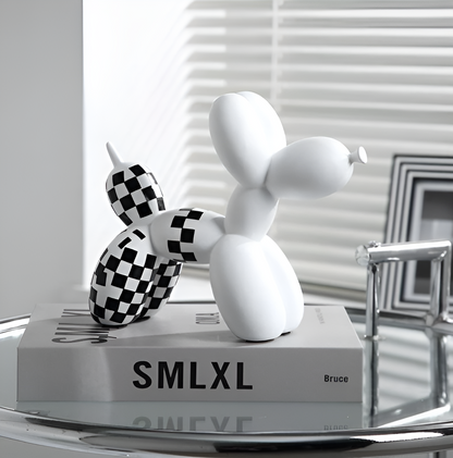 Balloon Pup Art - Kreatives Ballonhund-Design für die Wohnkultur