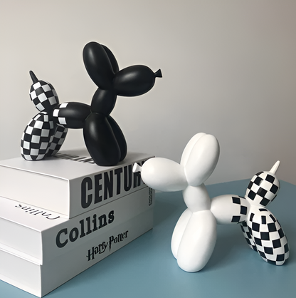 Balloon Pup Art - Kreatives Ballonhund-Design für die Wohnkultur