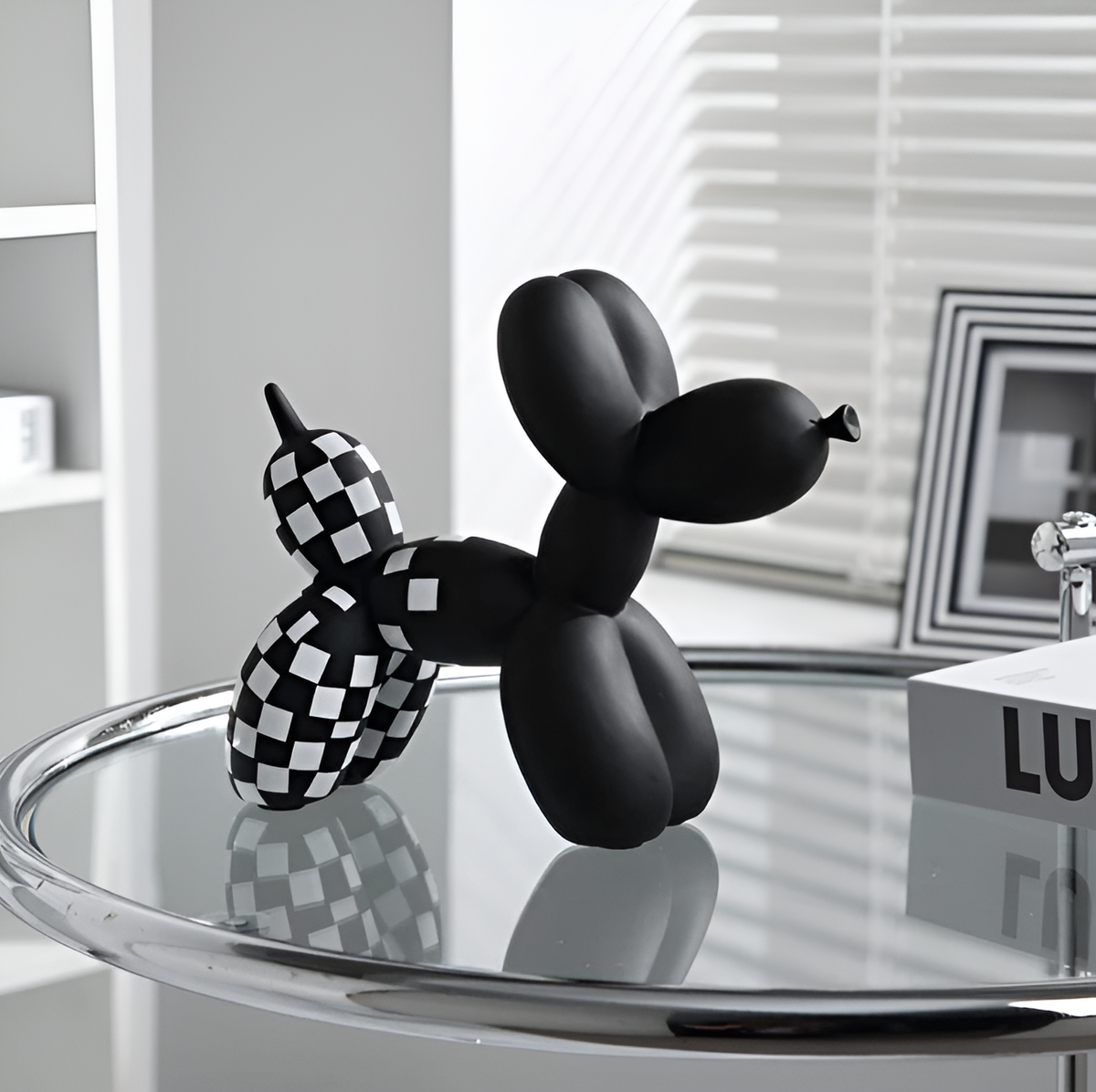 Balloon Pup Art - Kreatives Ballonhund-Design für die Wohnkultur