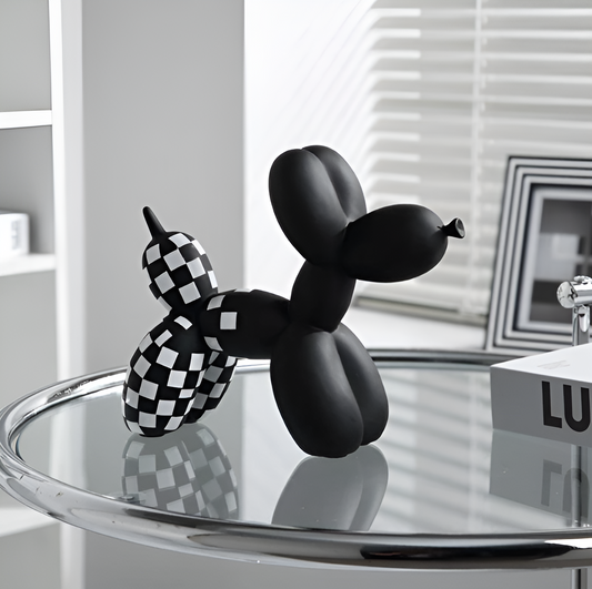 Balloon Pup Art - Kreatives Ballonhund-Design für die Wohnkultur