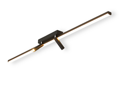 Verstellbare LED-Schienenstrahler-Deckenleuchte