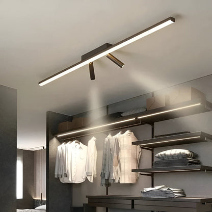 Verstellbare LED-Schienenstrahler-Deckenleuchte