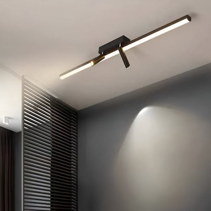 Verstellbare LED-Schienenstrahler-Deckenleuchte
