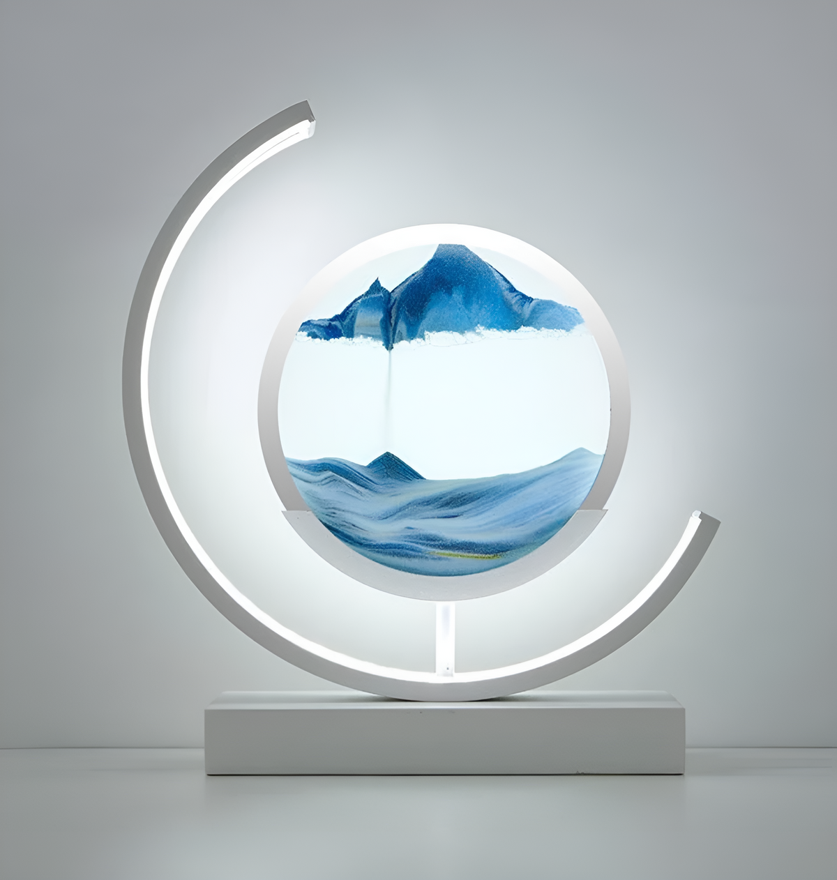 Sandscape - Fließende Sand LED Lampe 3D Quicksand Nachtlicht