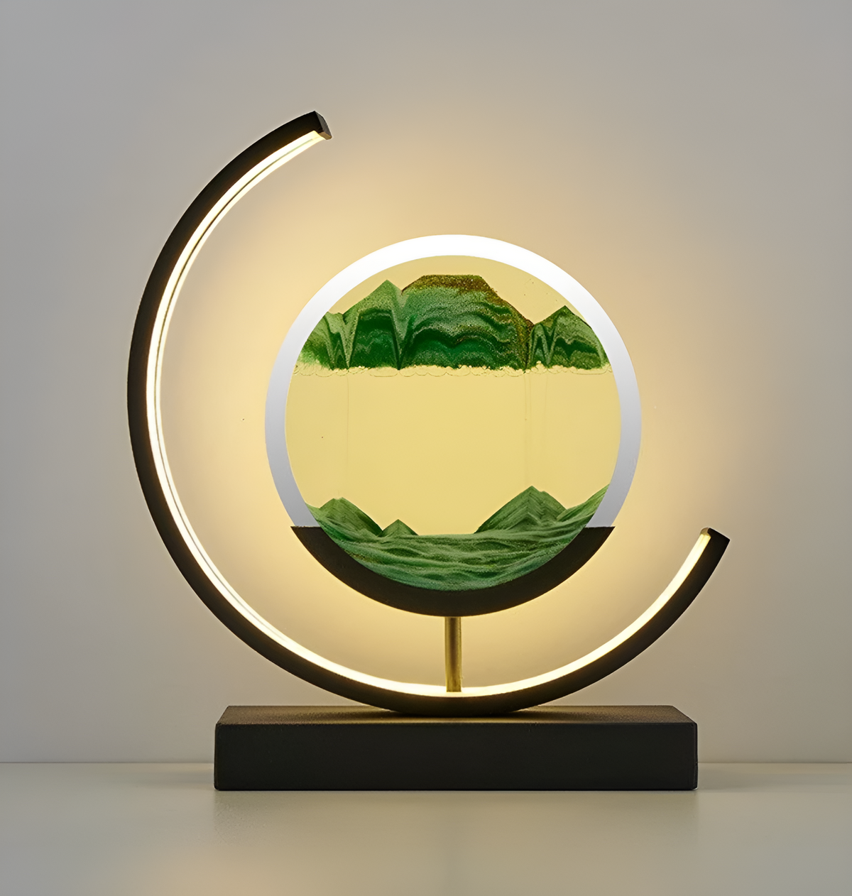 Sandscape - Fließende Sand LED Lampe 3D Quicksand Nachtlicht