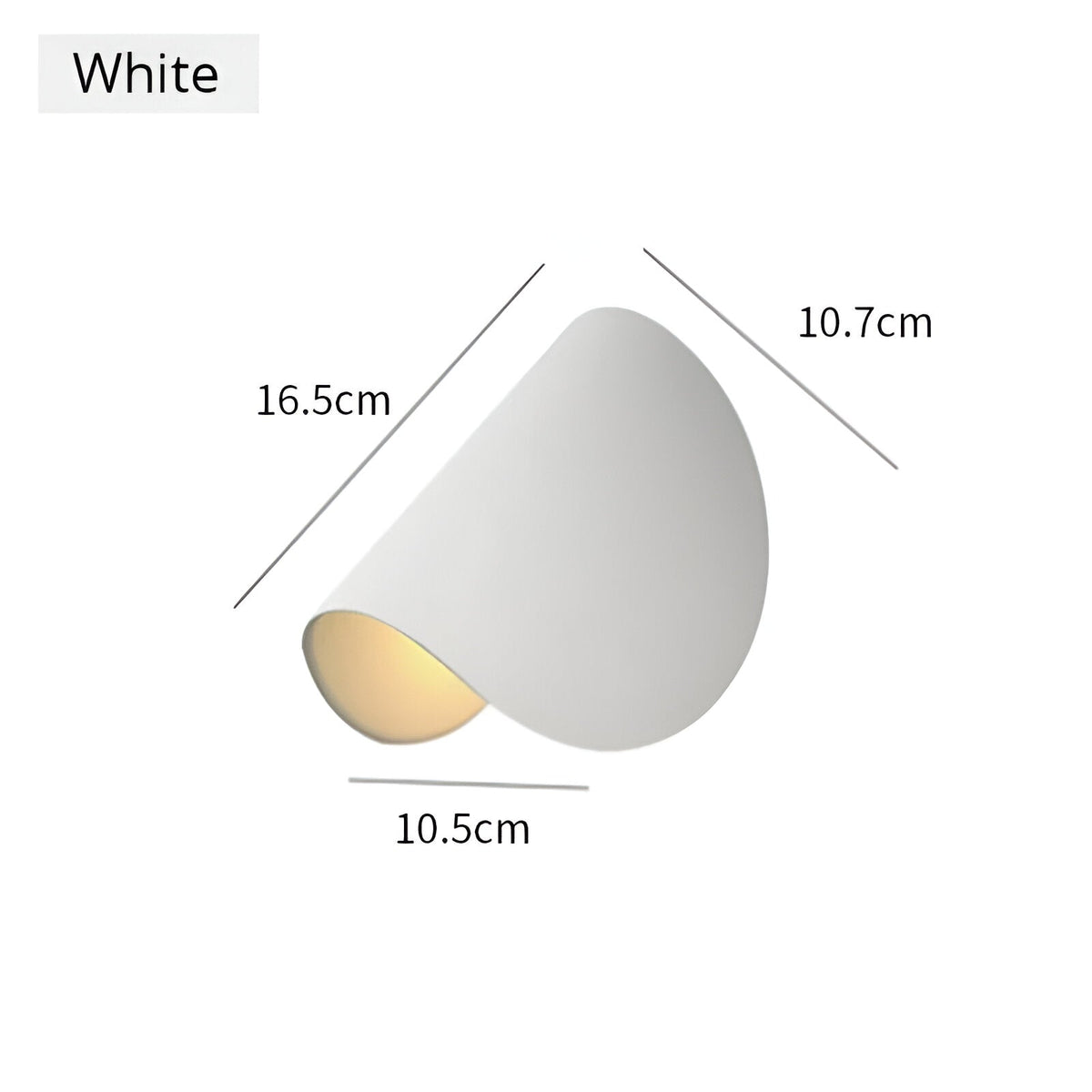 Twist Wandleuchte - Verstellbare Metall-Wandleuchte - Gebogene Wandnische