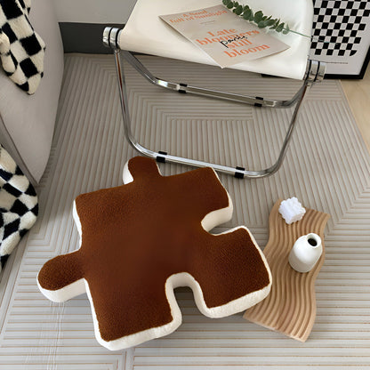 Buntes 3D Puzzle Kissen