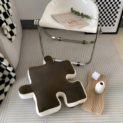Buntes 3D Puzzle Kissen