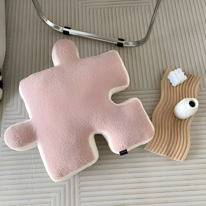 Buntes 3D Puzzle Kissen