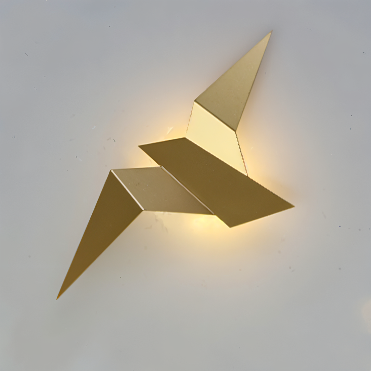 OriTori Wandlampe - Geometrische Origami-Vogel-Wandlampe - Japanisches Stil Wandlampe Design