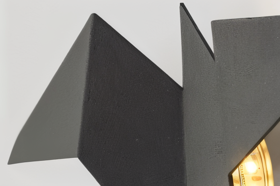 OriTori Wandlampe - Geometrische Origami-Vogel-Wandlampe - Japanisches Stil Wandlampe Design