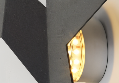 OriTori Wandlampe - Geometrische Origami-Vogel-Wandlampe - Japanisches Stil Wandlampe Design