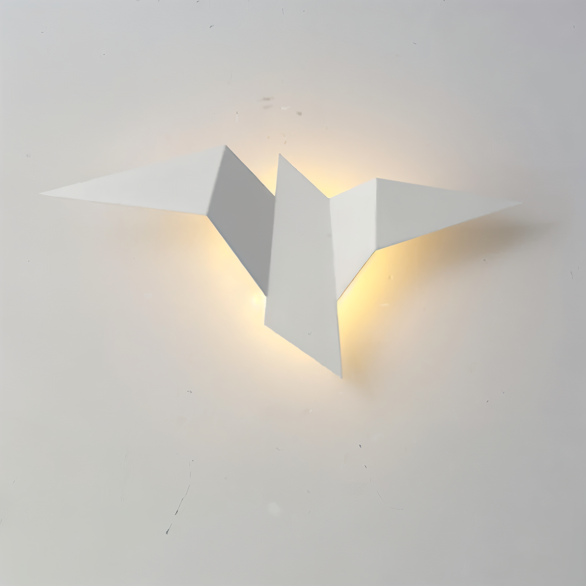 OriTori Wandlampe - Geometrische Origami-Vogel-Wandlampe - Japanisches Stil Wandlampe Design