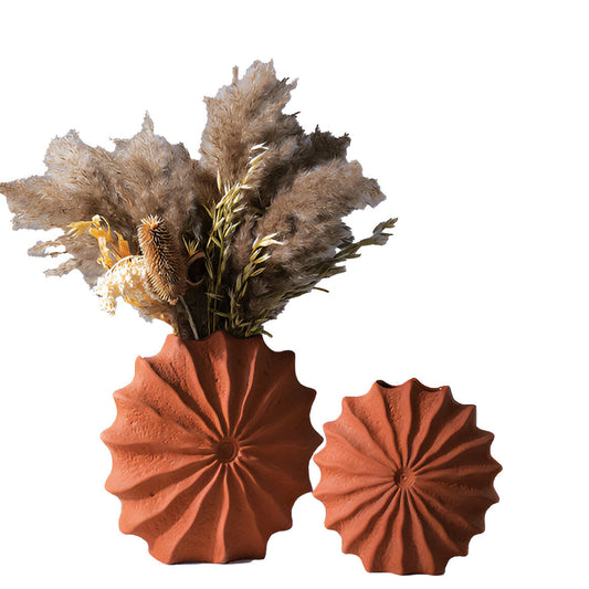 Faltendes Design geometrische Retro Vase