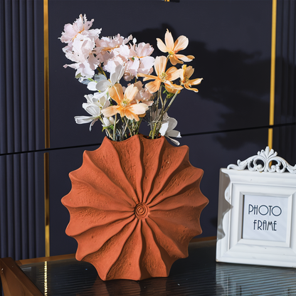 Faltendes Design geometrische Retro Vase