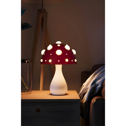 Lampe - Dekorative Pilz Tischlampe